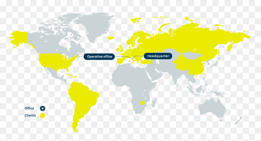 Clients - World Map Icon Png White, Transparent Png - sixthsense.png