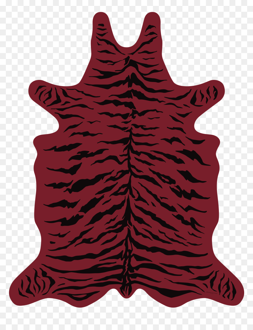 Tapis Zebre Rouge Clipart , Png Download - Tapis Peau De Vache Bleu, Transparent Png - rouge the bat png