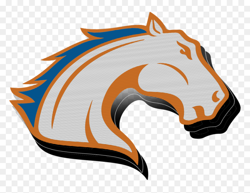 Mustang Horse, HD Png Download - oklahoma state logo png