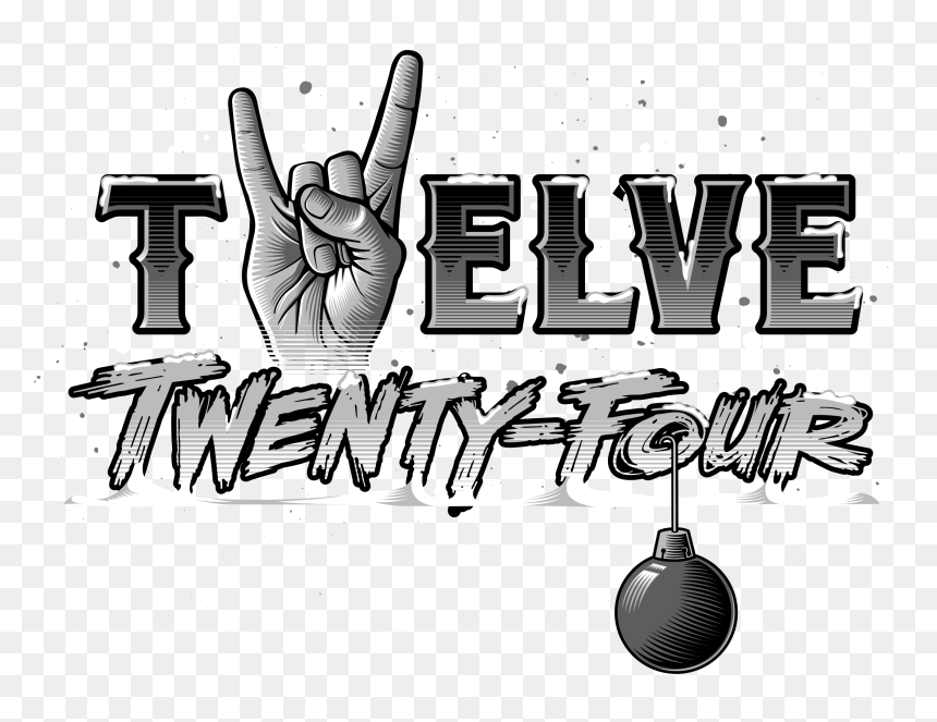 Black & White Logo On Transparent Background - Calligraphy, HD Png Download - black and white background png