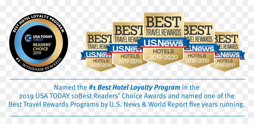 Us News And World Report, HD Png Download - wyndham logo png