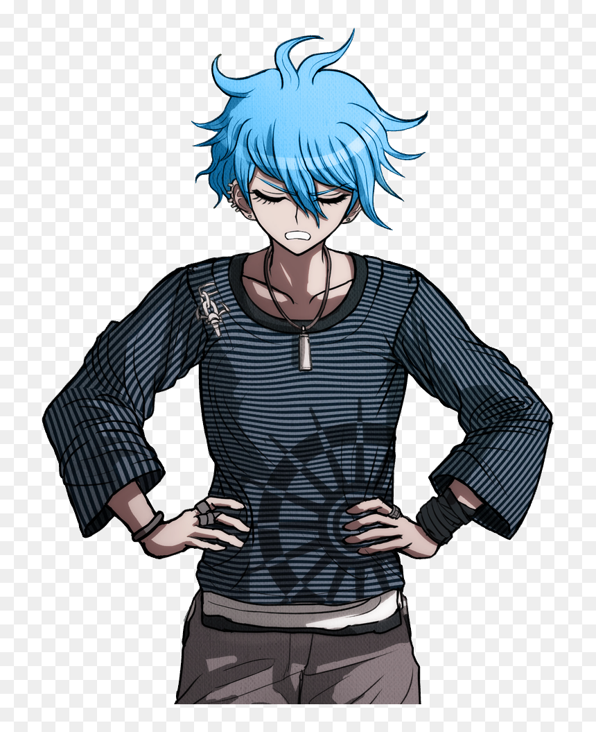 Rantaro Amami Sprites, HD Png Download - blonde beard png