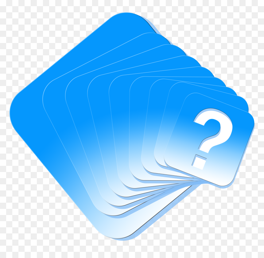 Question Mark, HD Png Download - blue question mark png