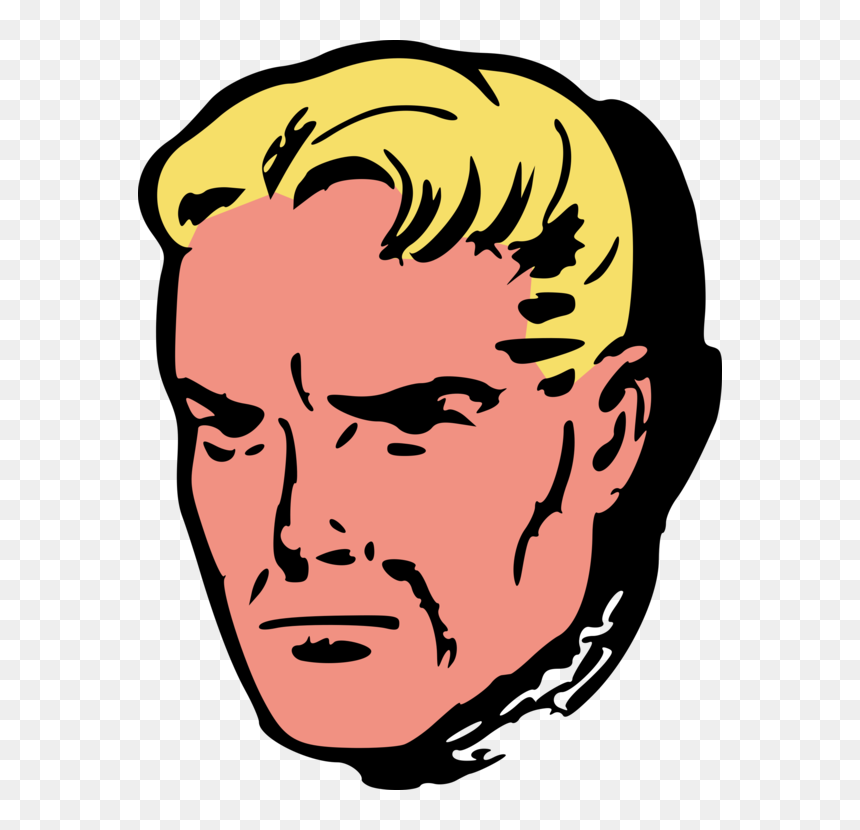 Emotion,art,artwork - Determined Png, Transparent Png - blonde beard png