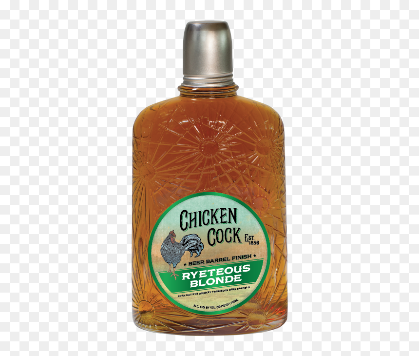 Grain & Barrel Spirits Launches Chicken Cock Ryeteous - Bourbon Whiskey, HD Png Download - blonde beard png