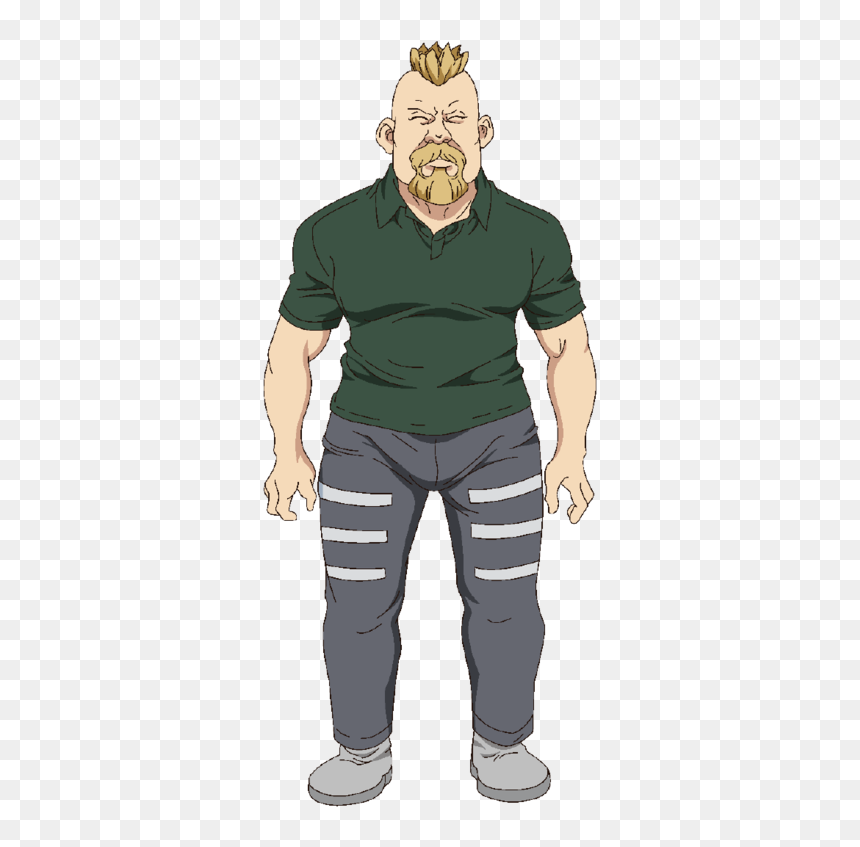 Dr Stone Dalia, HD Png Download - blonde beard png