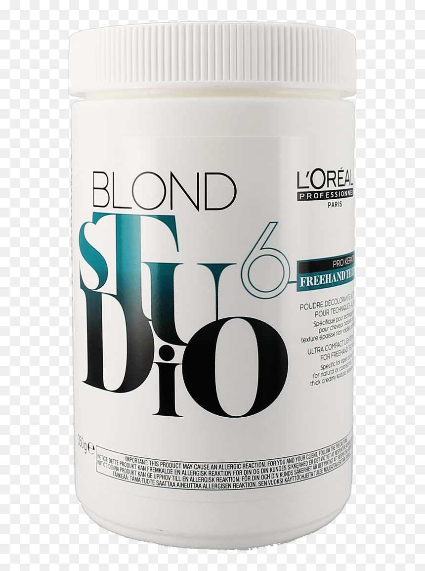 L"oréal Professionnel Blond Studio Freehand Techniques - Bottle, HD Png Download - blonde beard png