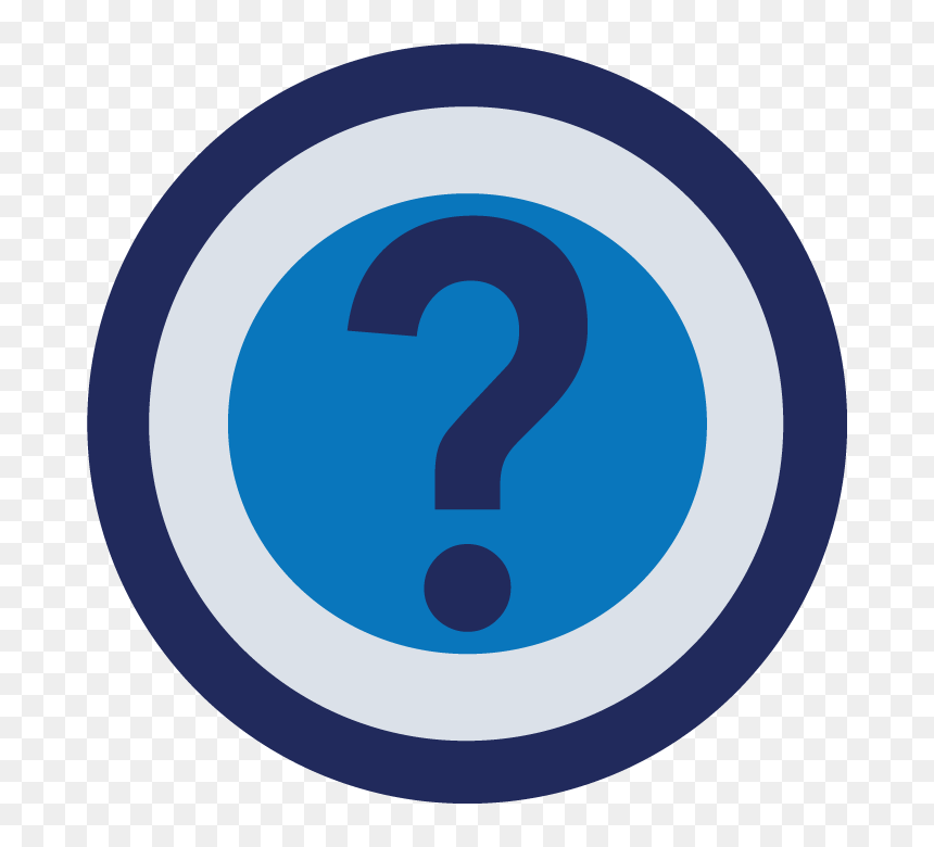 Number, HD Png Download - blue question mark png