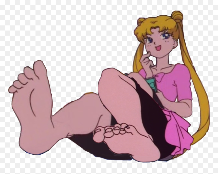 Usagi Tsukino Feet, HD Png Download - usagi tsukino png