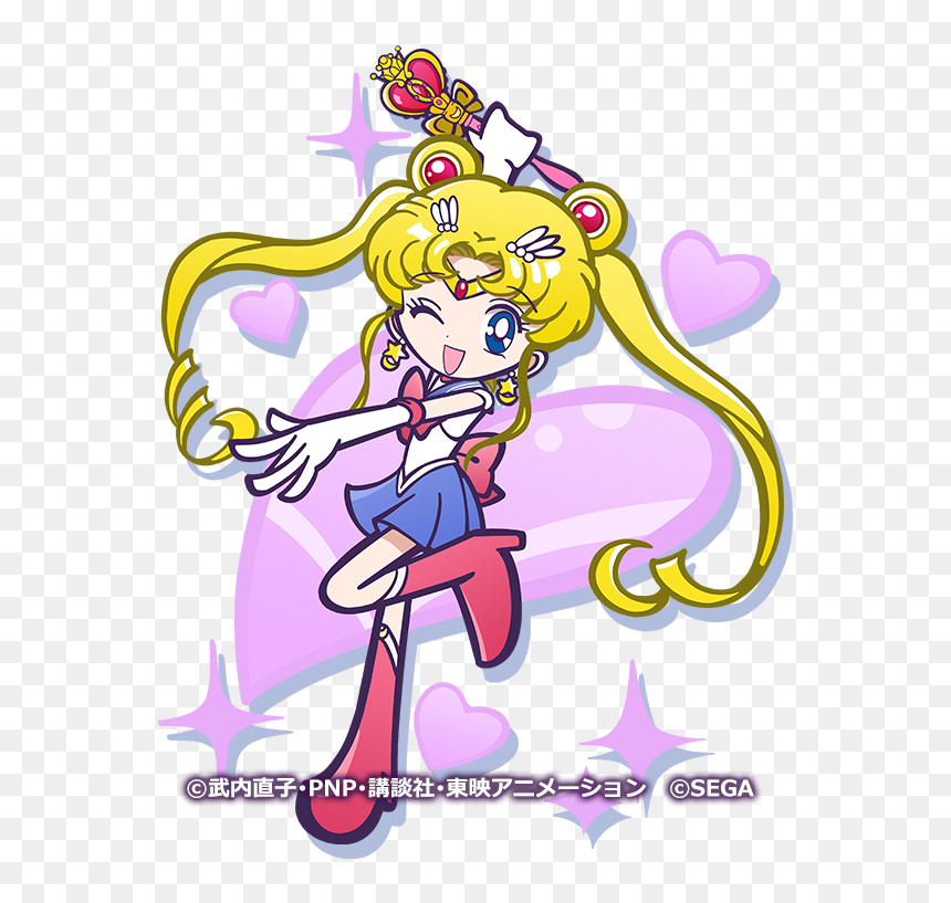 Anime, Sega, Bishoujo Senshi Sailor Moon, Puyopuyo - ぷよぷよ クエスト セーラームーン Sailor Venus, HD Png Download - usagi tsukino png