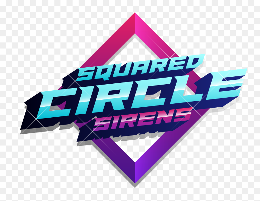Squared Circle Sirens - Graphic Design, HD Png Download - scarlett bordeaux png