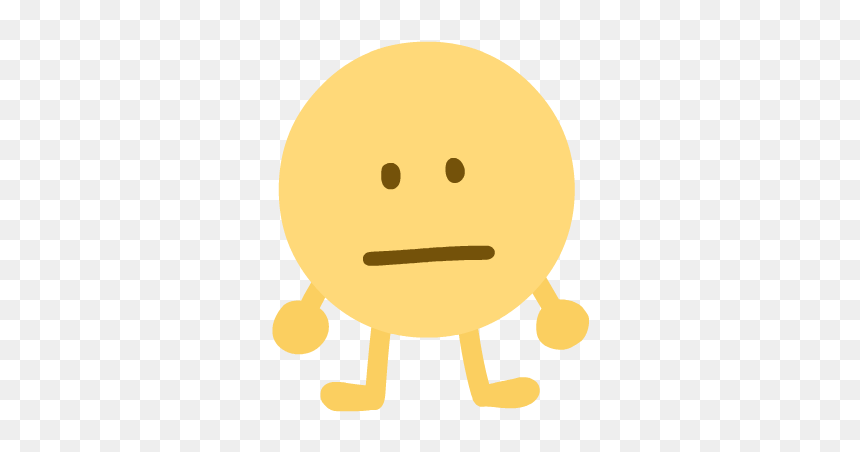 Cartoon, HD Png Download - straight face emoji png