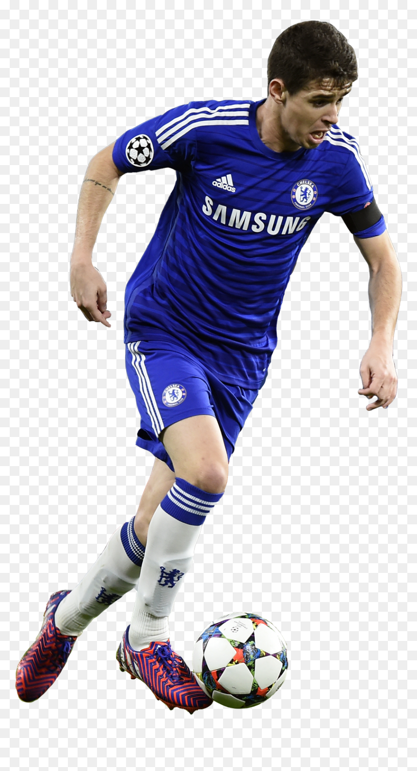 There Are 10 Other Players Who Have Made Three January - Oscar Football Player Png, Transparent Png - soccer players png