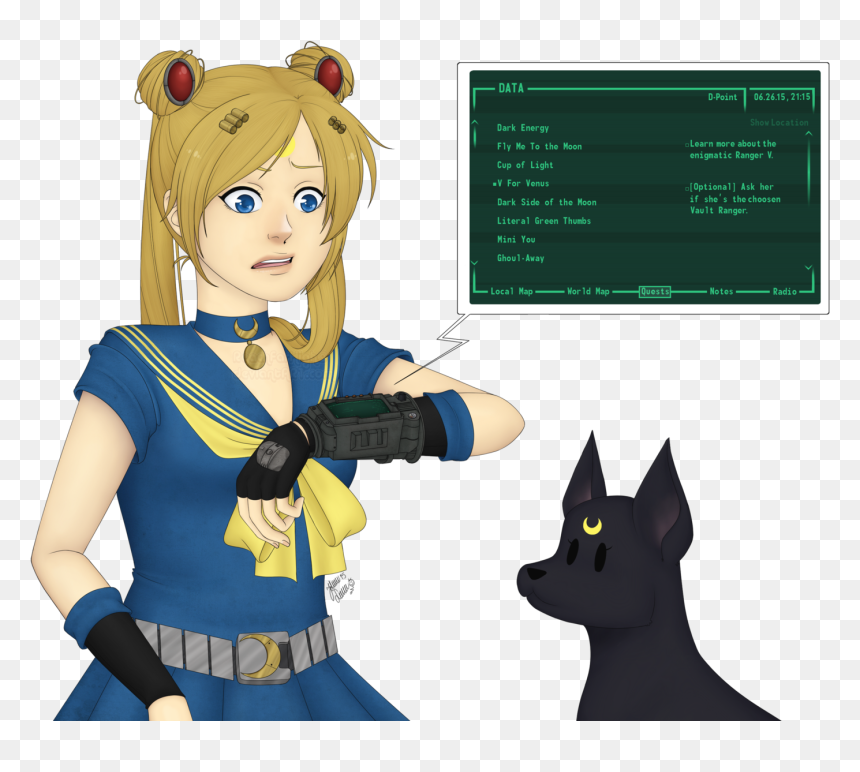 data
d Point I - Sailor Moon Fallout, HD Png Download - usagi tsukino png