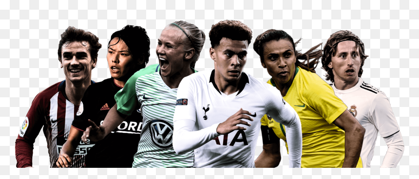 Top Football Players Png, Transparent Png - soccer players png