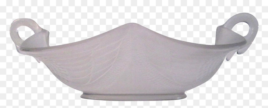 Art Deco Frosted Glass Swan Centerpiece Bowl On Chairish - Chair, HD Png Download - centerpiece png