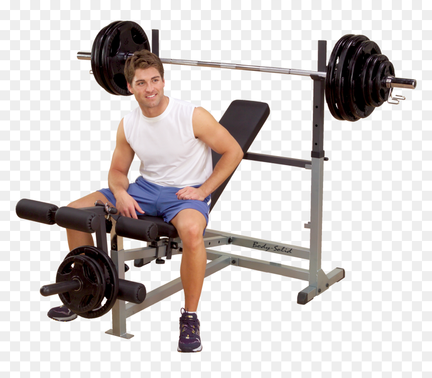 Body Solid Bench, HD Png Download - weight bar png