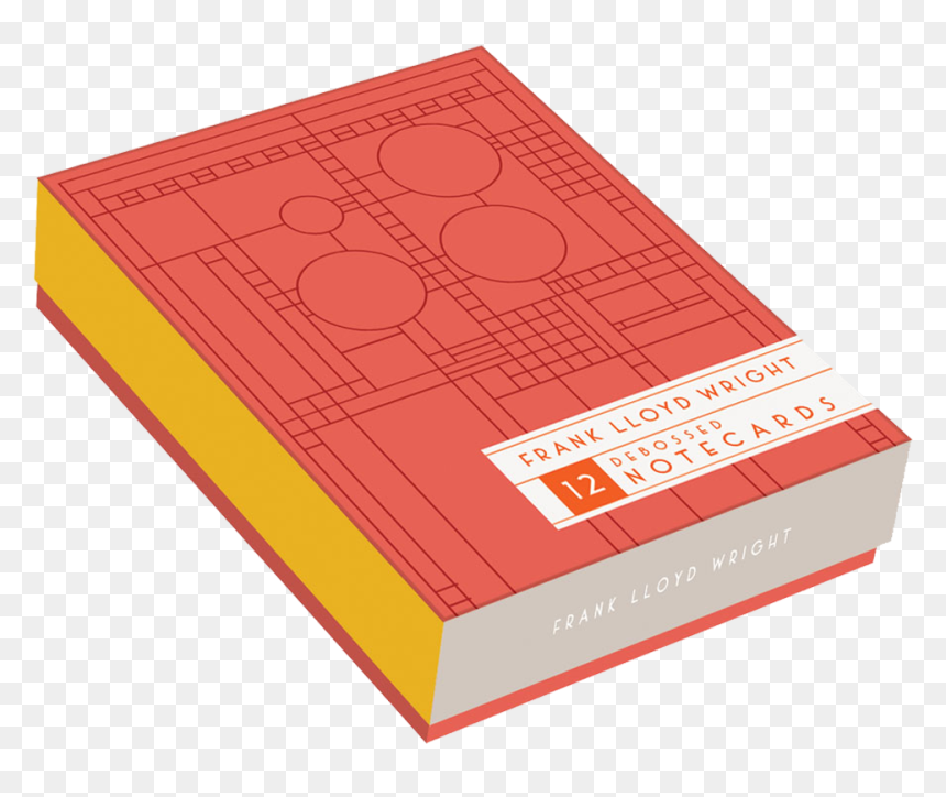Frank Lloyd Wright Portfolio Notecard Set - Box, HD Png Download - notecard png