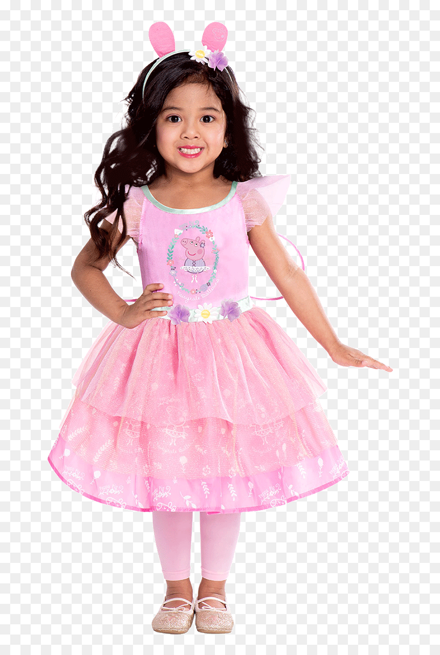 Perry Zooey Deschanel Look Alike, HD Png Download - peppa pig fairy png
