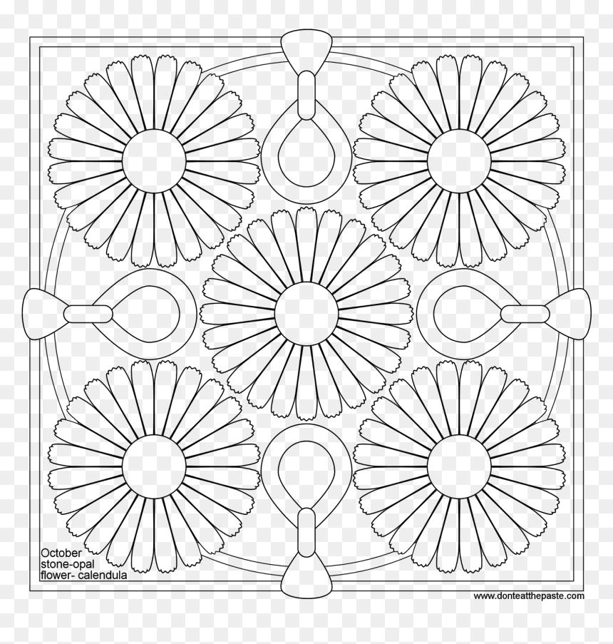 Circle, HD Png Download - tumblr mandala png