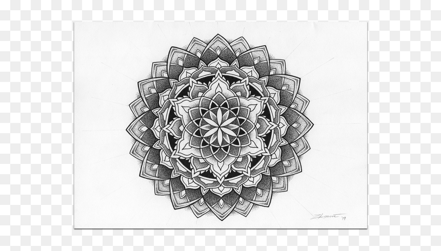 Circle, HD Png Download - tumblr mandala png