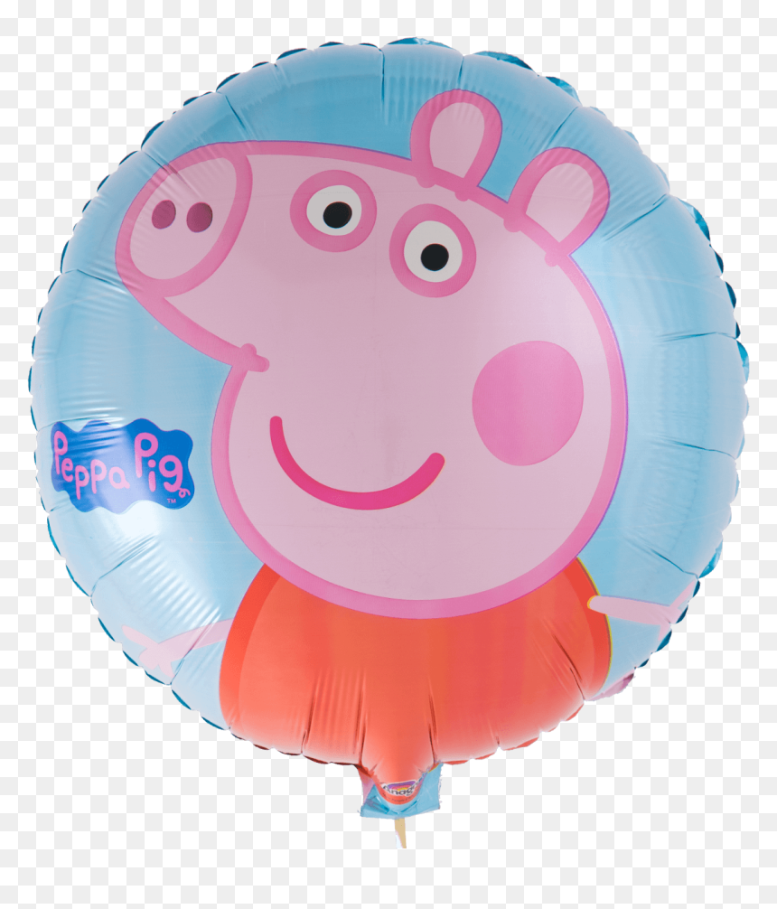 Peppa Pig - Peppa Pig Balloon, HD Png Download - peppa pig fairy png