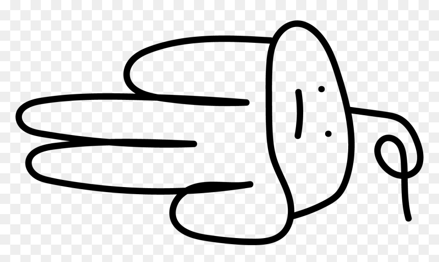 Line Art, HD Png Download - gooby png