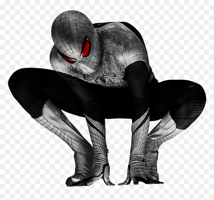 Spiderman Black Png Icons - Spiderman Black And White, Transparent Png - spiderman eyes png