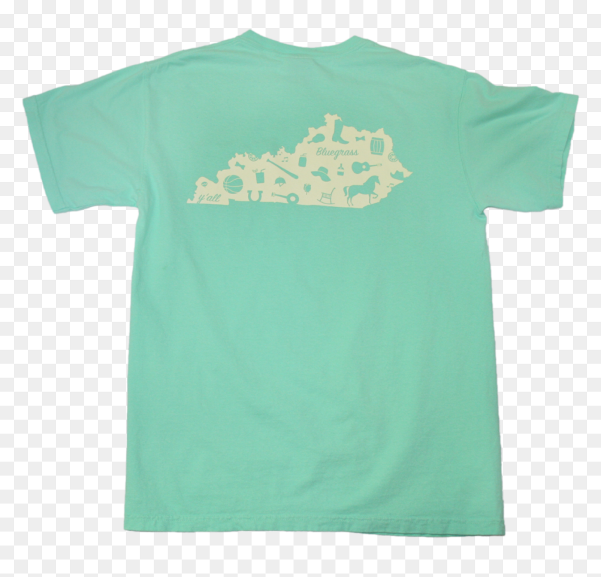 Active Shirt, HD Png Download - kentucky outline png