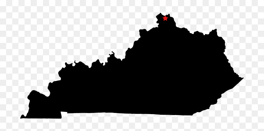 Oriental Wok The Wong Family Tradition - Kentucky Map Vector, HD Png Download - kentucky outline png