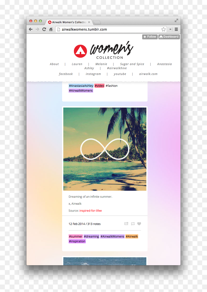 The Custom Theme Utilized The Javascript Grid Layout - Online Advertising, HD Png Download - grid png tumblr
