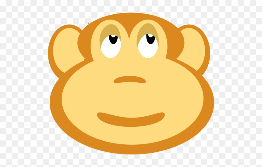 Head,big Cats,carnivoran - Monkey Japanese Anime, HD Png Download - monkey head png