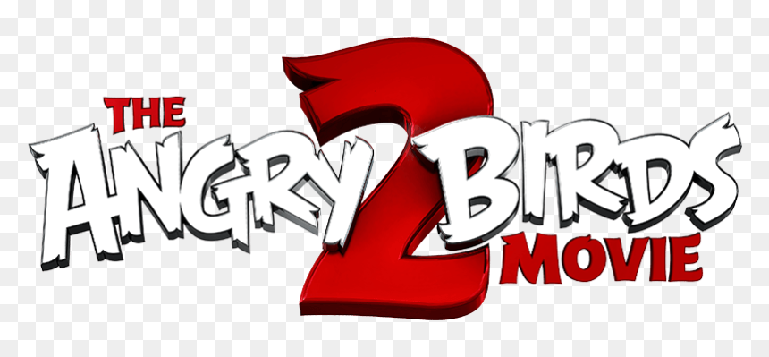 Angry Birds Movie 2 Logo, HD Png Download - angry birds movie png