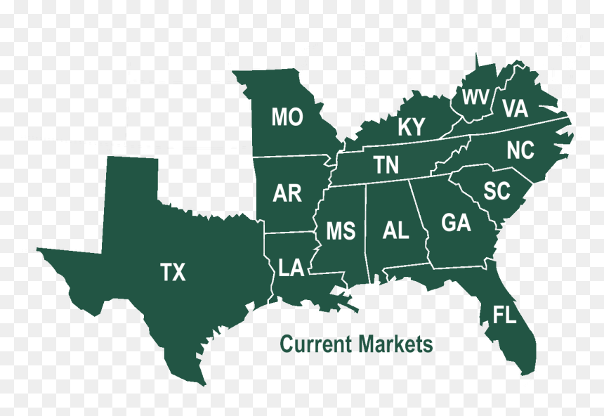 Current Markets 1 18 2018 Current Markets 1 18 2018 - 1860 Election Map, HD Png Download - kentucky outline png
