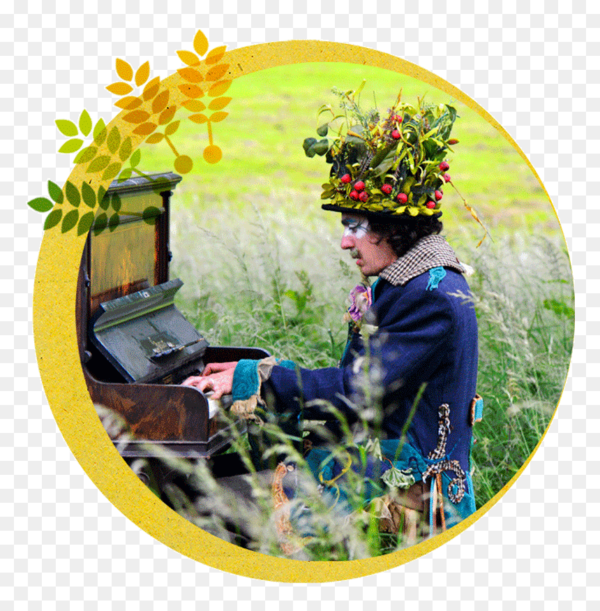 Rowanbank Performers Musicians Piano - Floral Design, HD Png Download - woodland png