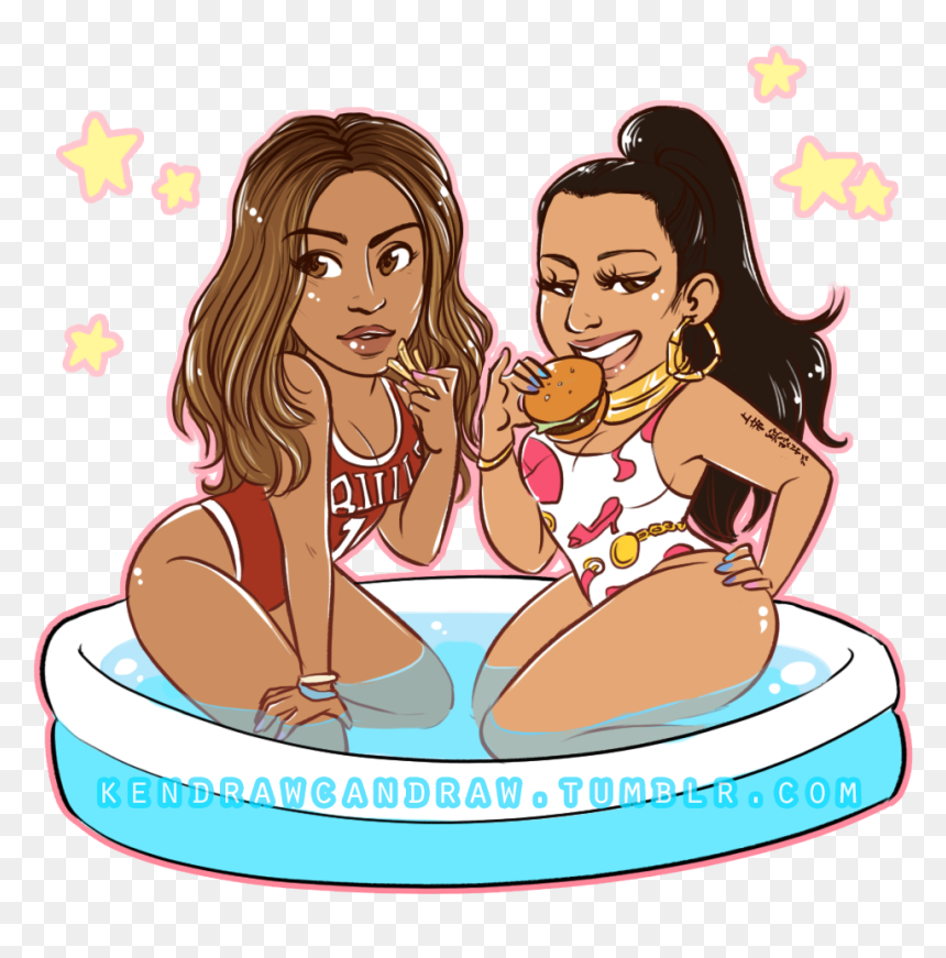 Nicki Minaj Beyonce Art, HD Png Download - beyonce png tumblr