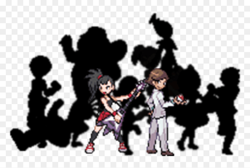 Rondez-view Ferris Wheel Nimbasa City - Illustration, HD Png Download - pokemon silhouette png