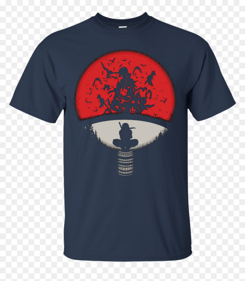 Uchiha T Shirt, HD Png Download - uchiha crest png