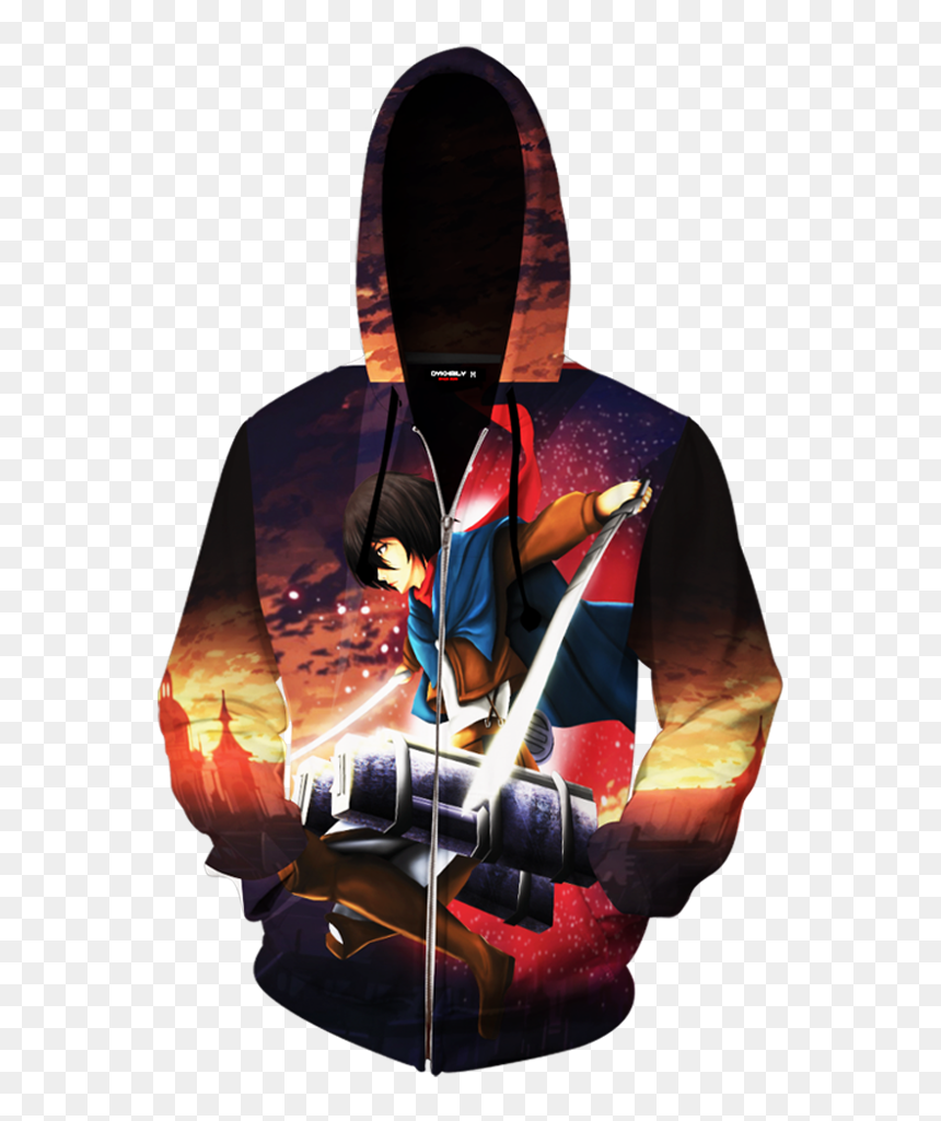 Hoodie, HD Png Download - levi ackerman png