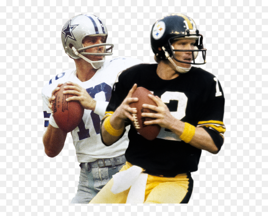 Super Bowl Xiii - Terry Bradshaw Transparent, HD Png Download - steelers helmet png
