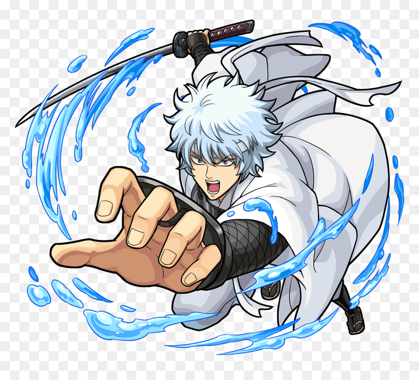 Gintoki Sakata Monster, HD Png Download - gintoki png