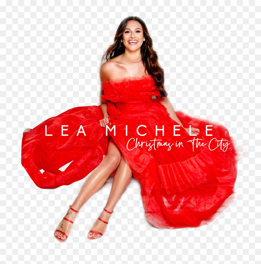 Christmas In The City Lea Michele, HD Png Download - lea michele png