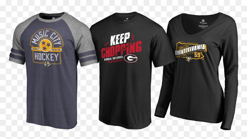 Raglan Sleeve, HD Png Download - fanatics logo png