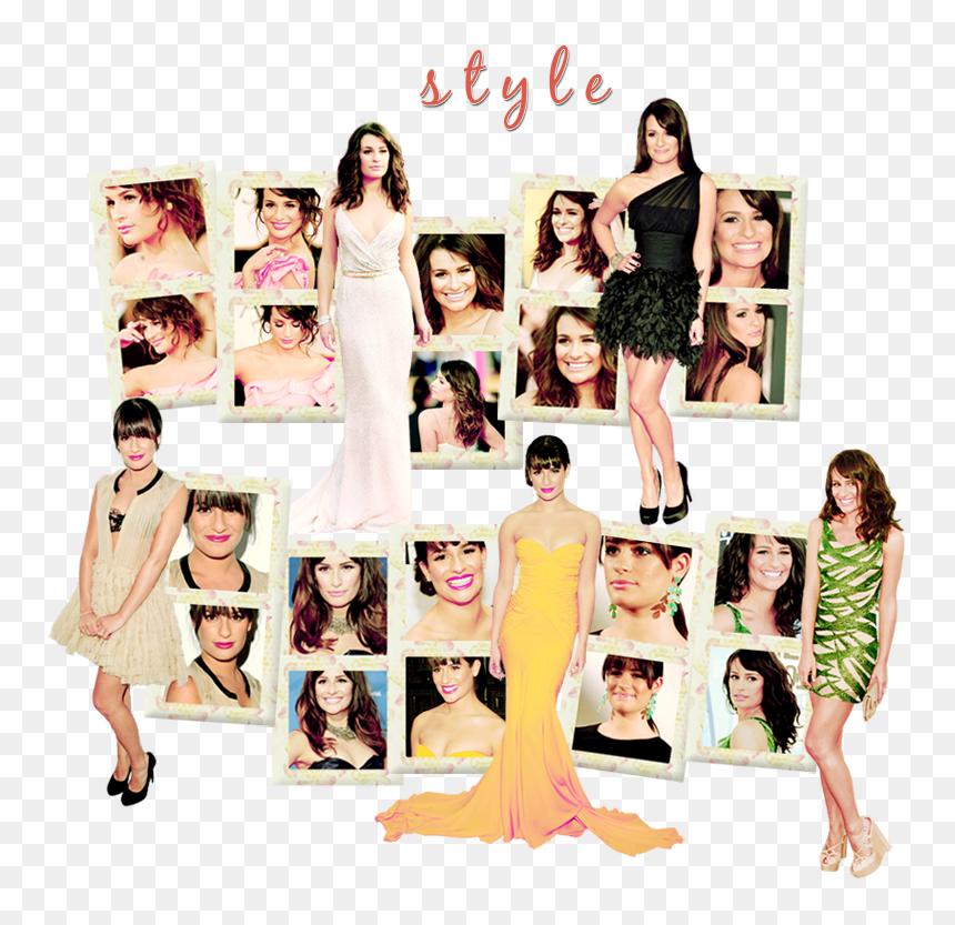 Girl, HD Png Download - lea michele png