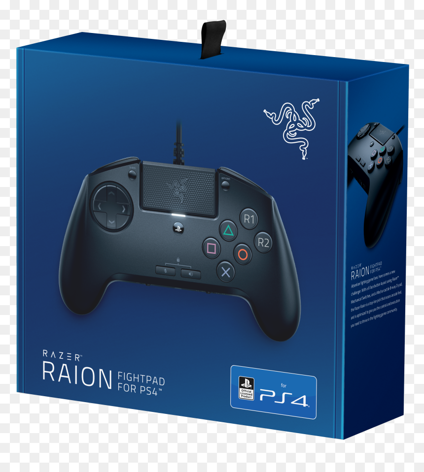 Razer Raion Fightpad For Ps4 Gaming Controller, HD Png Download - d pad png