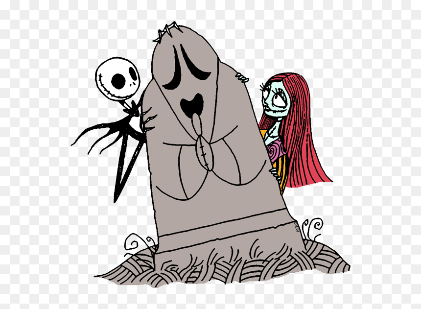 Jack Nightmare Before Christmas Clip, HD Png Download - nightmare before christmas sally png