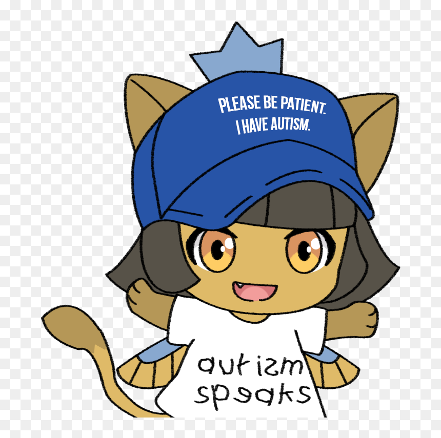 Towergirls Meme, HD Png Download - please be patient i have autism hat png