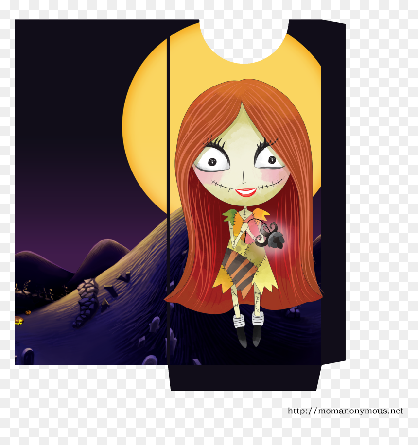 Nightmare Before Christmas Candy Bar Wrapper, HD Png Download - nightmare before christmas sally png
