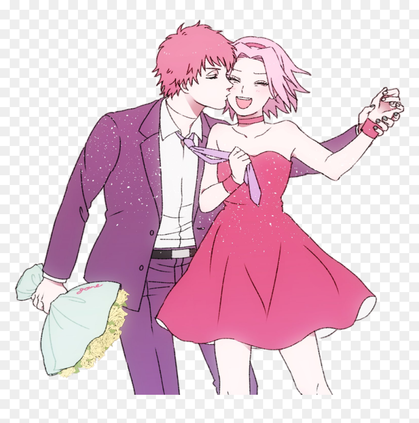 #sasosaku #sakura #sasori #sakuraharuno #couple #anime - Sakura Sasori, HD Png Download - sasori png