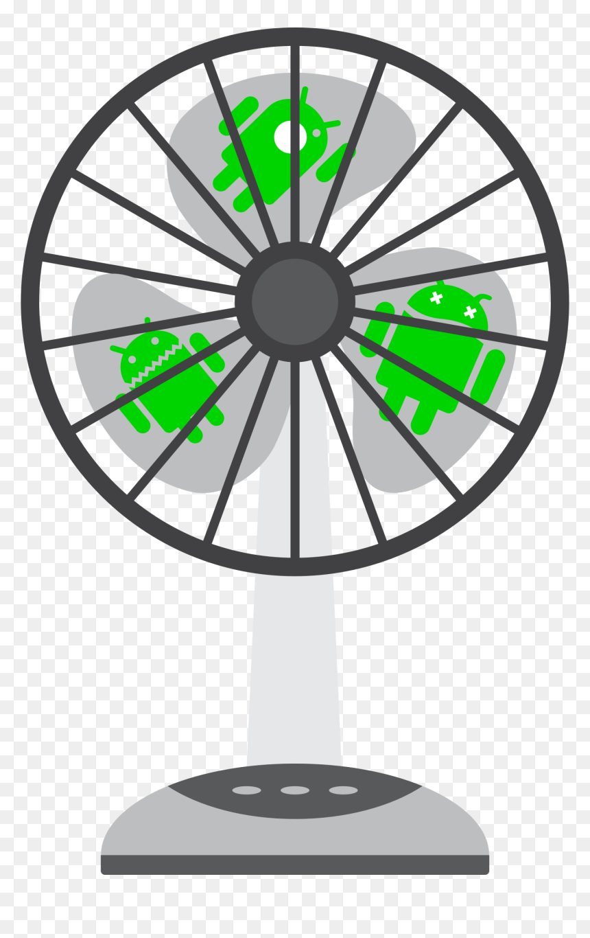 Android Fan Clip Arts - Fan Clip Art, HD Png Download - fan icon png